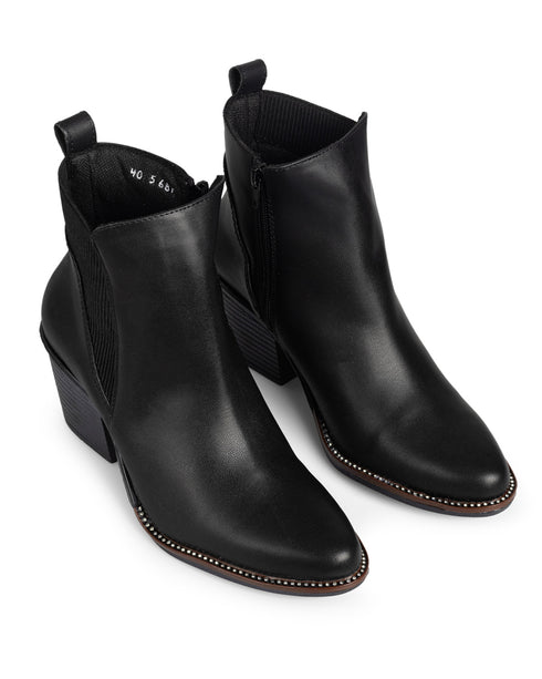 Botón Negro Punta Picuda 5681